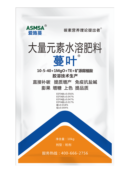 含腐植酸大量元素水溶肥（高鉀型）
