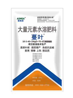 含腐植酸大量元素水溶肥（高鉀型）